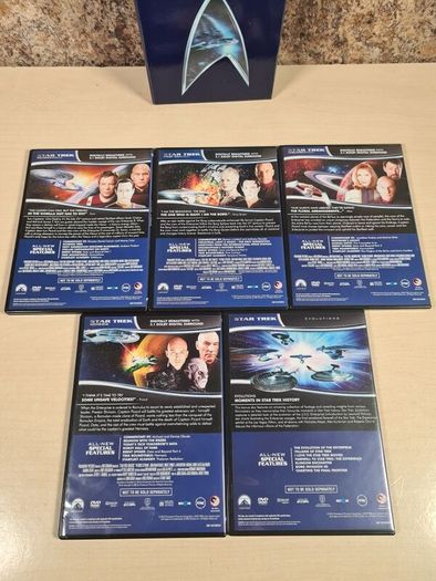Dvd Star Trek Next Generation Motion Pocture Collection  Boxset + Star Trek 3 And 4 Special Editions Search For Spock Voyage Home