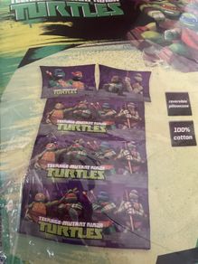 Turtles single duvet set