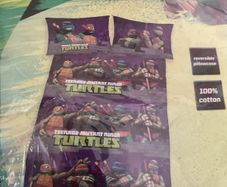 Turtles single duvet set