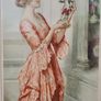 William Henry Margetson vintage watercolor Image 4