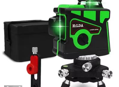 Laser Level 12 Lines 3D Self-Leveling 360 Horizontal And Vertical Cross Super Powerful Green Laser Beam Line