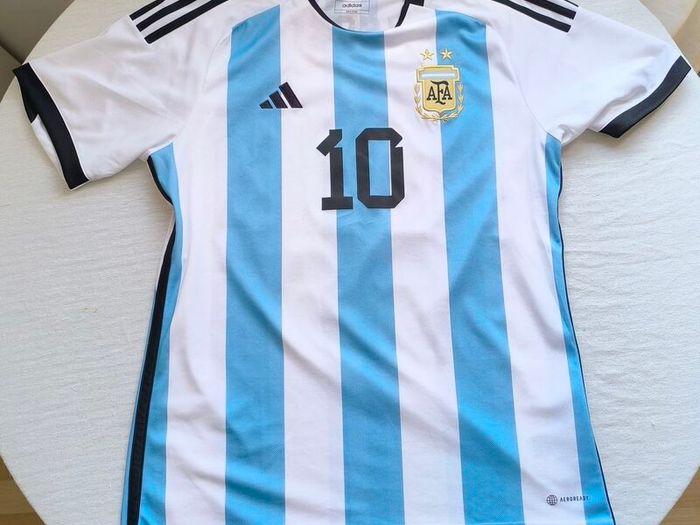 2022 Argentina Messi Adidas Home Jersey Size L Adults