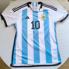 2022 Argentina Messi Adidas Home Jersey Size L Adults