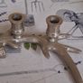 Solid 4 piece Candleabra/Holder Image 8