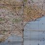 England and South East London Military Cloth Map Image 10