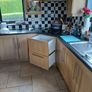 34 Kitchen cabinets, island, counters, etc. Image 9