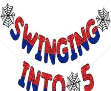 spiderman birthday banner 5