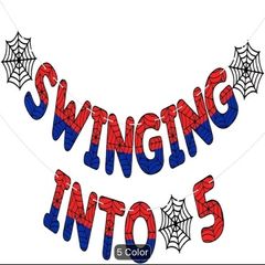spiderman birthday banner 5