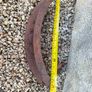 Antique cast iron fire front Image 2