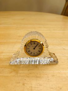 Tyrone Crystal Small Clock