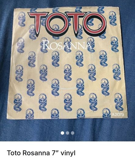Toto Rosanna 7" single