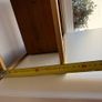 Modern Wooden & Gold Wall Shelf / Display Unit Image 5