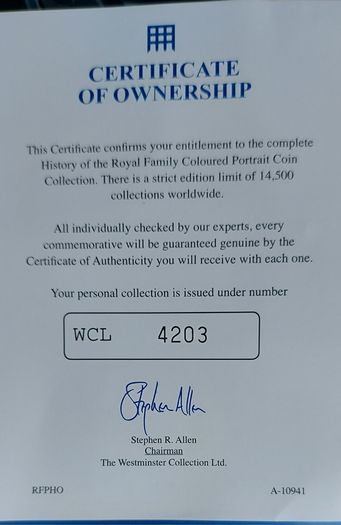 England  2010 George 6th Commerative Coin Uncirclated condition