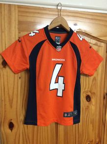 Denver Broncos. Case Keenum Number 4. Official NFL Broncos Jersey. Collect In Dublin Or Receive Via Post.
