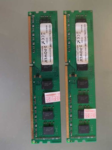 2 x 4GB DD3 Multispeed RAM