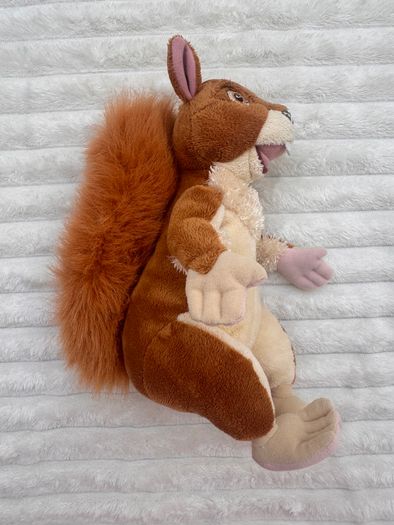 Disney The Wild Benny Squirrel Soft Plush approx. 10" Dirty Damaged Vintage Please see photos