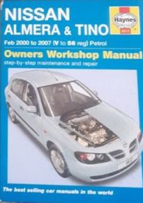 Nissan Almera Tino parts