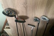 Junior Slazenger golf club set w a Taylormade Putter &amp; balls