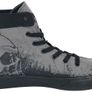 Men's Black Premium Skull High Trainers in Size 11 (45) (Brand New in the Box) Image 3