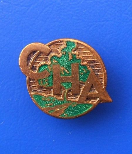 Co-Operative Holidays Association (CHA) - membership badge (1960's)
