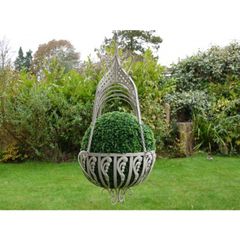 French Cast Hanging Baskets