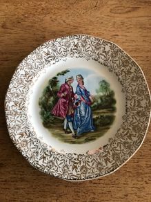 Vintage Single Cake Stand Plate