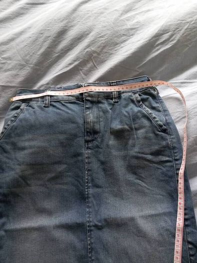 Sisley denim pencil skirt