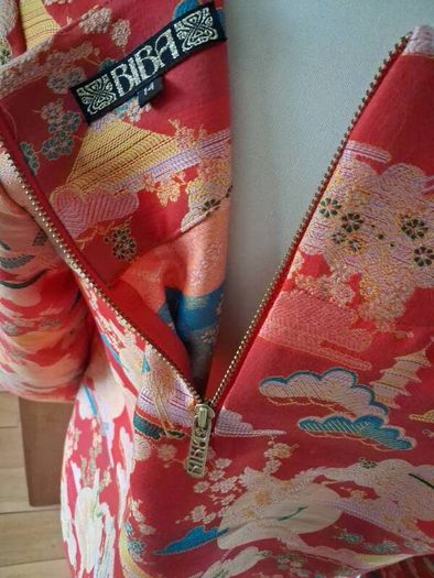 Stunning Biba Oriental Style Top Size 12-14