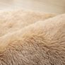 Round Rugs for Bedrooms Fluffy Living Room Circle Area Rug Soft Shaggy Carpet for Kids Room Floor Mat (Grey, 80cm) Image 4
