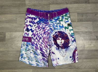 Vintage Dragonfly The Doors Jim Morrison Board Shorts Mens W34