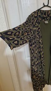 Vero Moda Leopard Print Kimono Size L