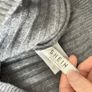 Shein Grey Warm Cropped Knit Crew Neck Jumper Image 5