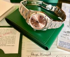 Rolex Air King pink 34mm