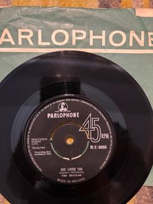 The Beatles vinyl Single Irish pressing