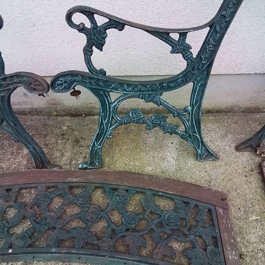 Bench Ends And Back