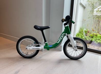 Woom 1 Balance Bike, 12", Green