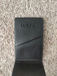 Genuine 00s Renault Laguna key car leather pouch holder