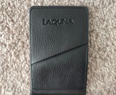 Genuine 00s Renault Laguna key car leather pouch holder