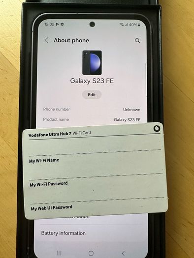 Samsung Galaxy S23fe 128 gb Unlocked