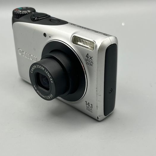 Canon PowerShot A2200 HD 14.1MP Digital Camera Silver and Black - Full Kit