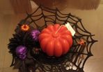 Halloween candle centrepiece