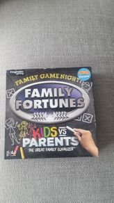 Family Fortunes Kids vs Parents Board Game