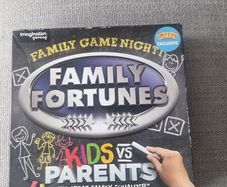 Family Fortunes Kids vs Parents Board Game