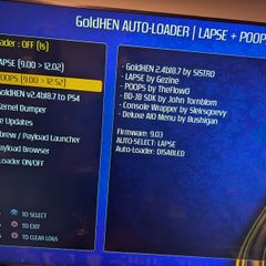 Ps4 slim goldhen