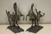 Pair Of Marley Horses Figurines