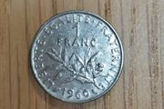 France 1 franc Coin