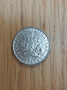 France 1 franc Coin