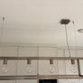 Four bulb chrome kitchen feature light Image 2