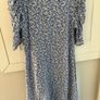 Next blue pattern dress Image 2