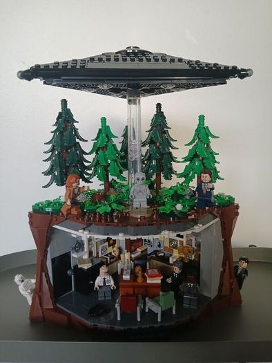 LEGO Ideas The X-Files 21369 Complete Set 1478 Pieces Limited Edition